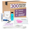 1-Shoppe All-in-Kit Personal Care Travel Toiletries | 300-Piece Hospitality Amenities Kit