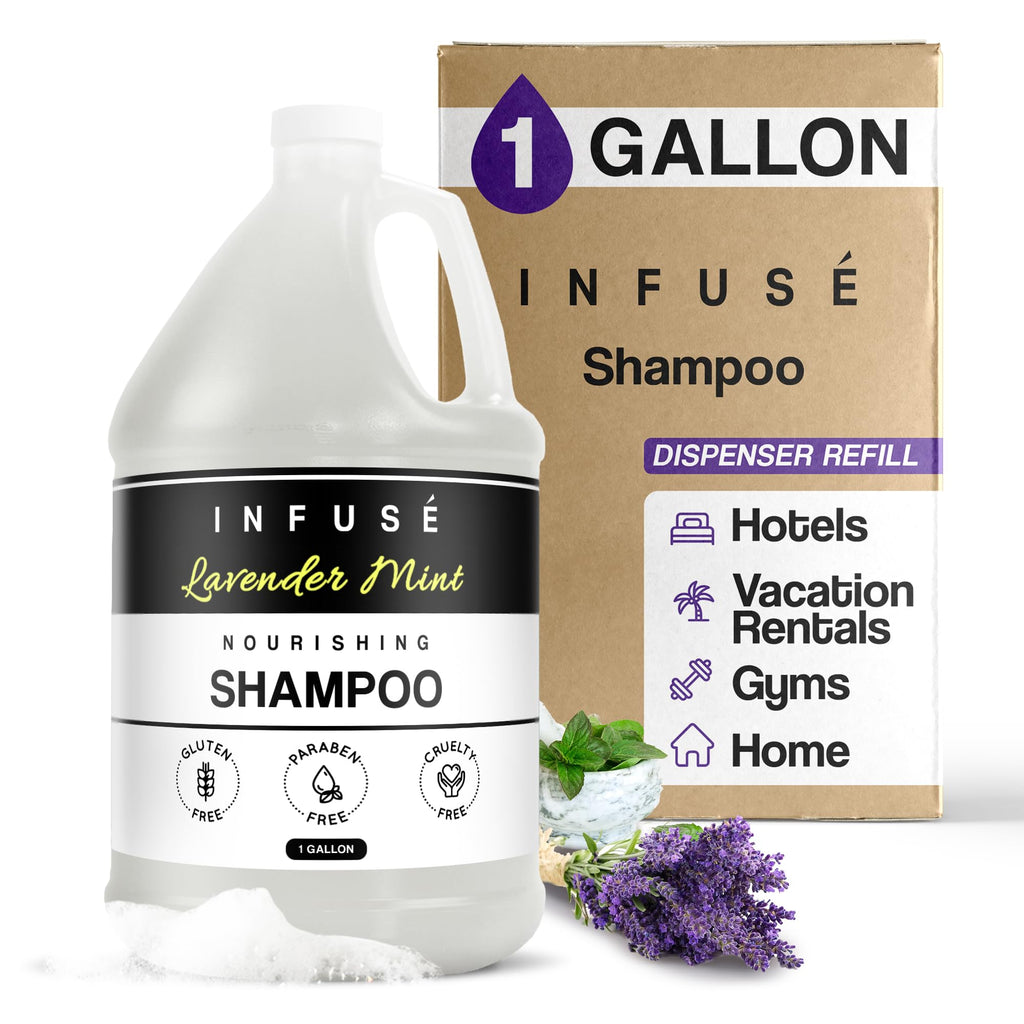 1-Shoppe All-in-Kit Infuse Lavender Mint Hotel | 1 Gallon Refill for Dispensers