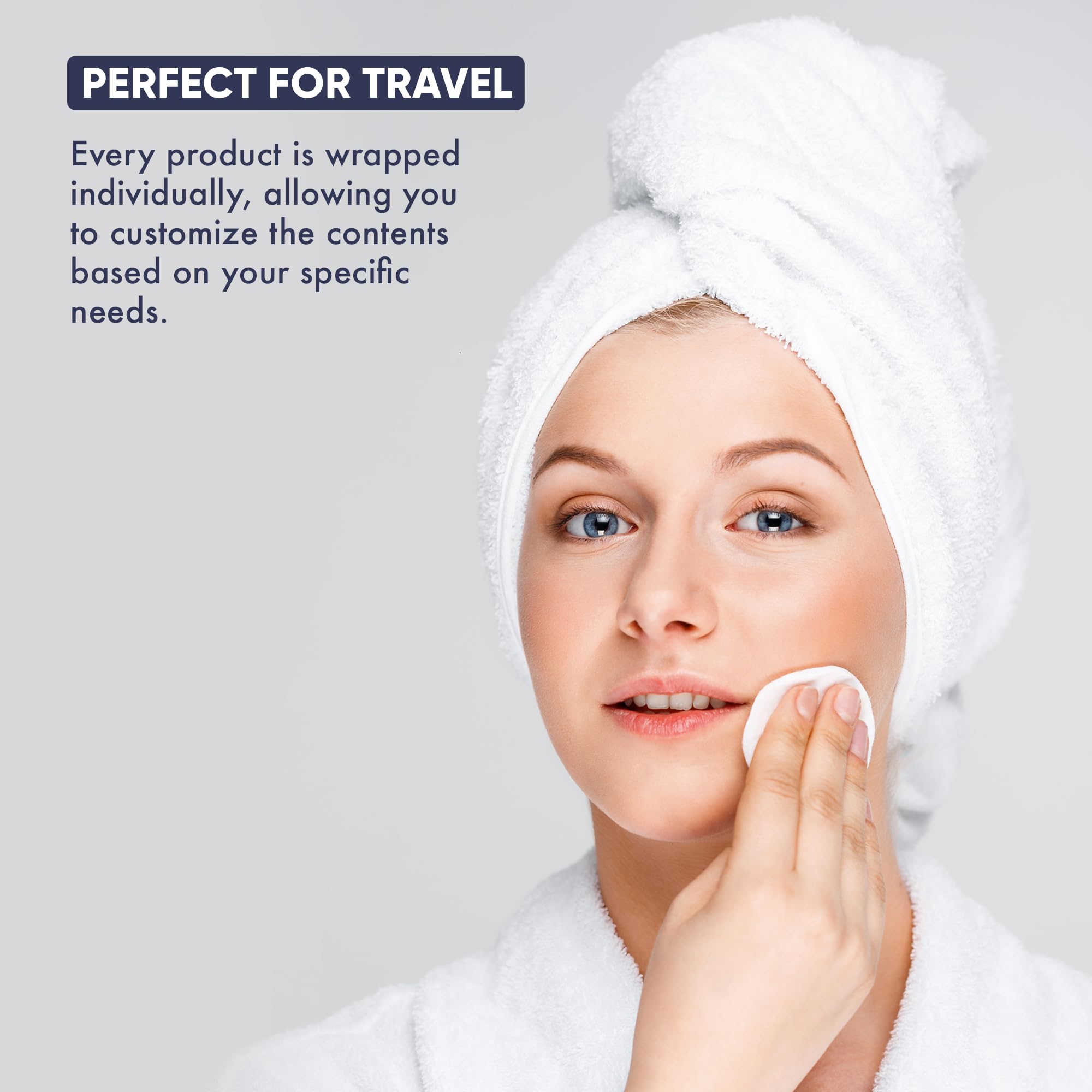 1-Shoppe All-in-Kit Personal Care Travel Toiletries | 300-Piece Hospitality Amenities Kit