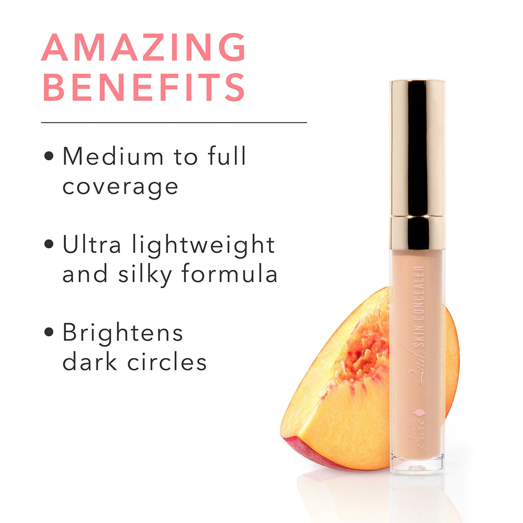 100% PURE 2nd Skin Concealer Shade 3 – Fruit Pigmented, Full Coverage, Lightweight Vegan Concealer