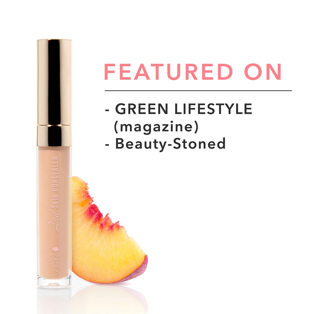 100% PURE 2nd Skin Concealer Shade 3 – Fruit Pigmented, Full Coverage, Lightweight Vegan Concealer