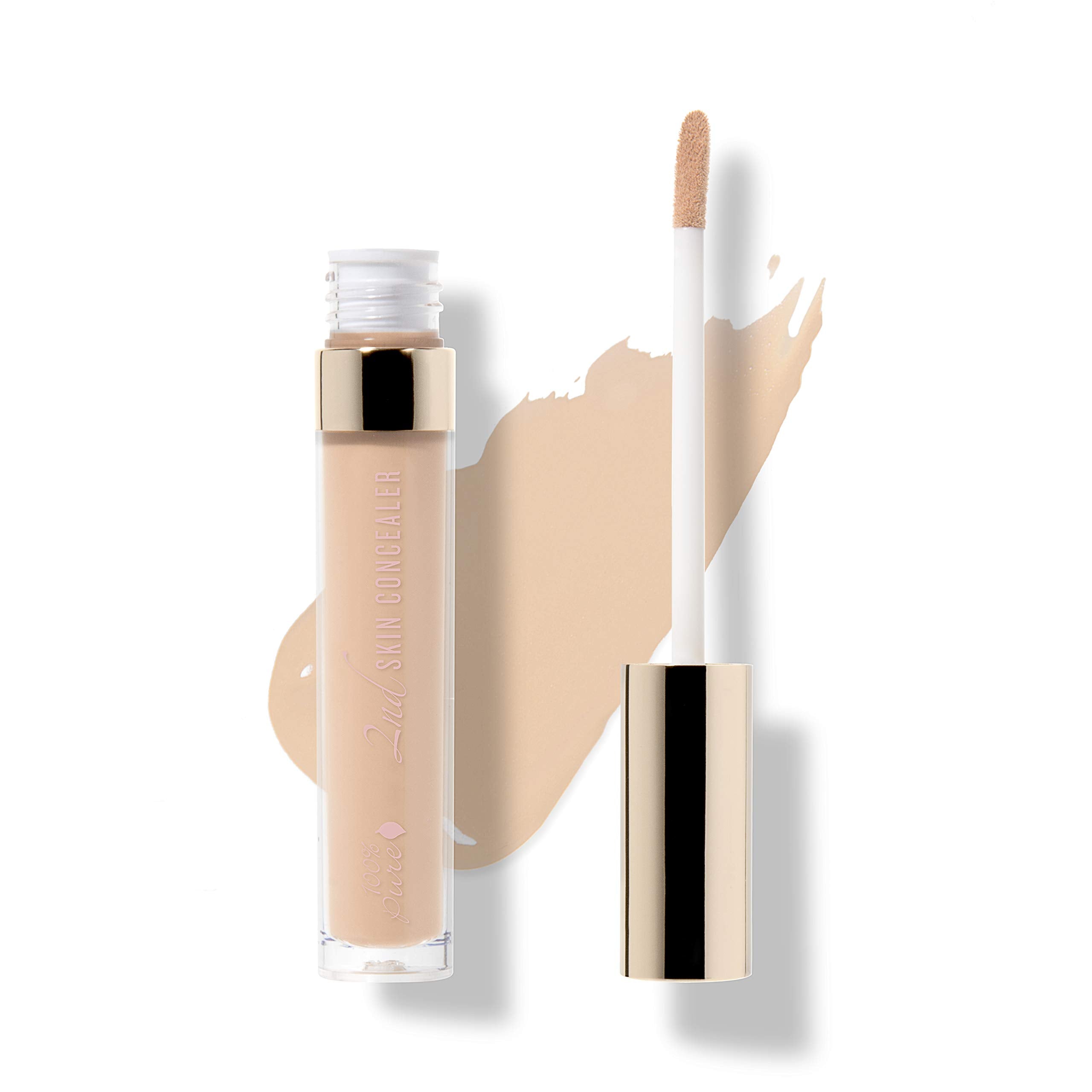 100% PURE 2nd Skin Concealer Shade 3 – Fruit Pigmented, Full Coverage, Lightweight Vegan Concealer