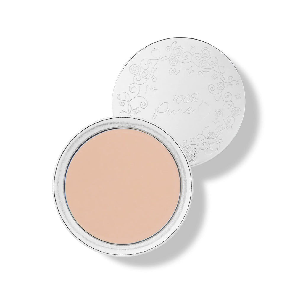 100% PURE Alpine Rose Cream Foundation Concealer – Buildable Matte Coverage for Dry Skin (Fair Cool) – 0.32 oz