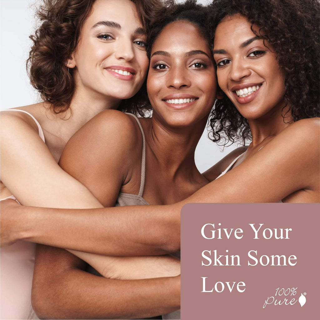 100% Pure Tinted Moisturizer – Golden Peach, Light–Medium Coverage, Dewy Glow, Vegan