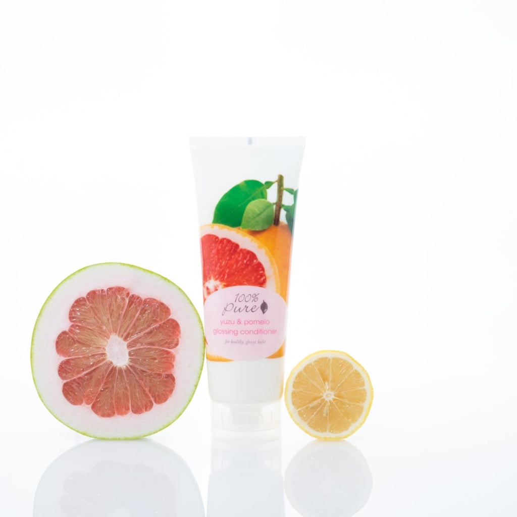 100% PURE Yuzu & Pomelo Glossing Conditioner – Hydration & Shine