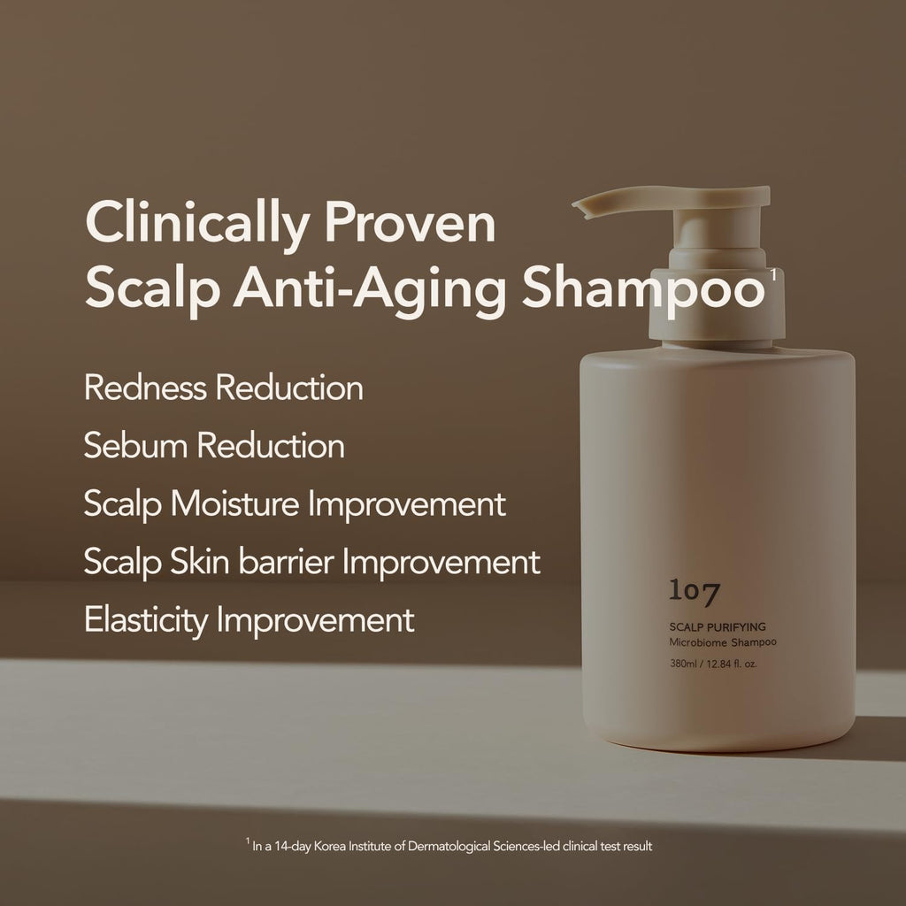 107 Clarifying Shampoo – Purifying Detox for Scalp & Hair with Fermented Vinegar & Ginseng