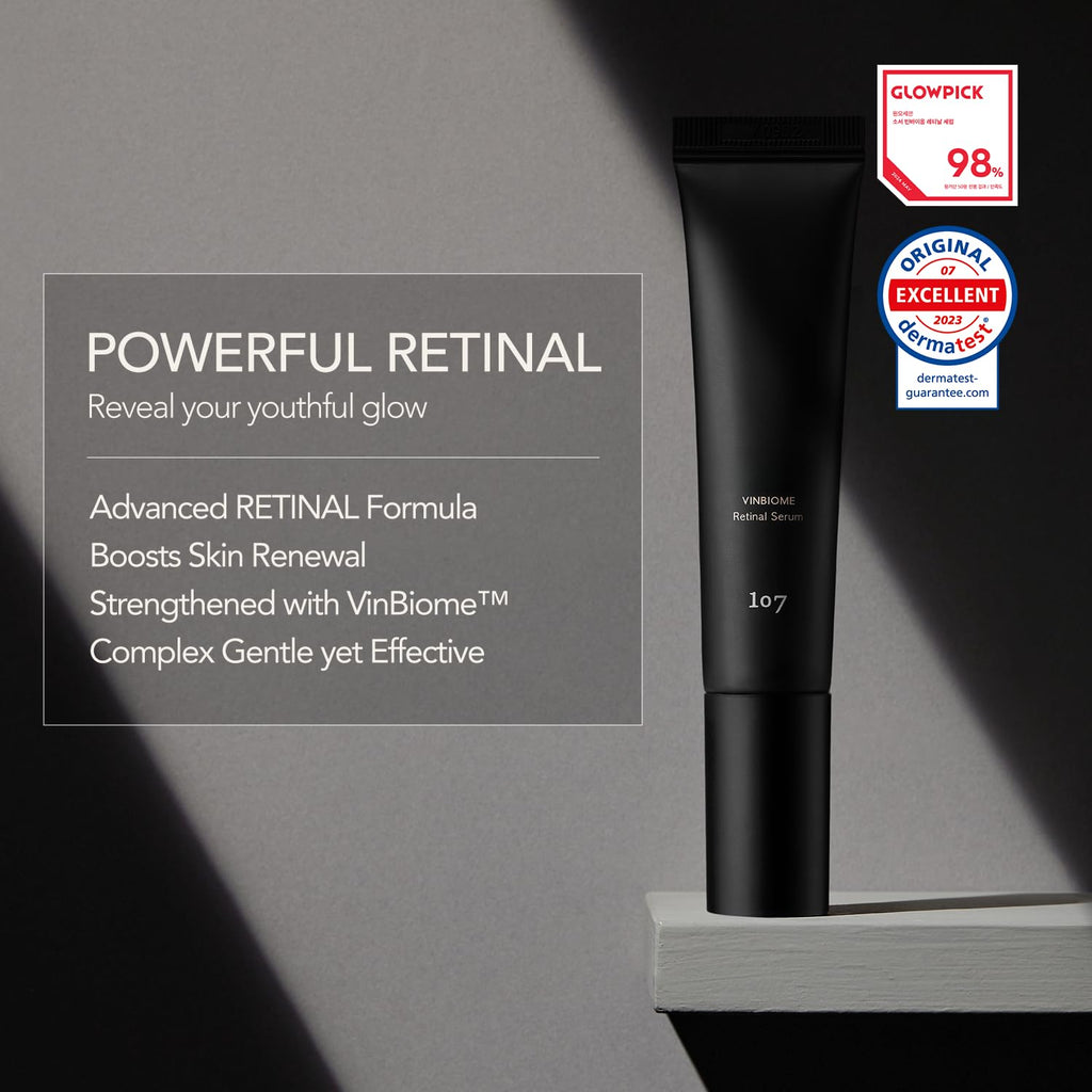 107 VINBIOME Retinal Serum 0.1% Retinal & Ginseng – Hydration & Firming