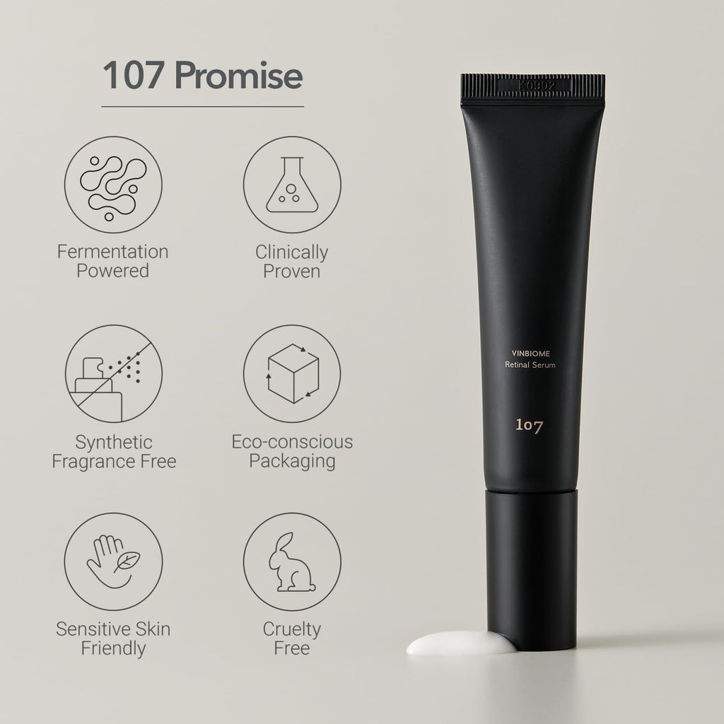107 VINBIOME Retinal Serum 0.1% Retinal & Ginseng – Hydration & Firming