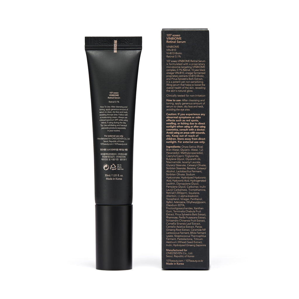 107 VINBIOME Retinal Serum 0.1% Retinal & Ginseng – Hydration & Firming
