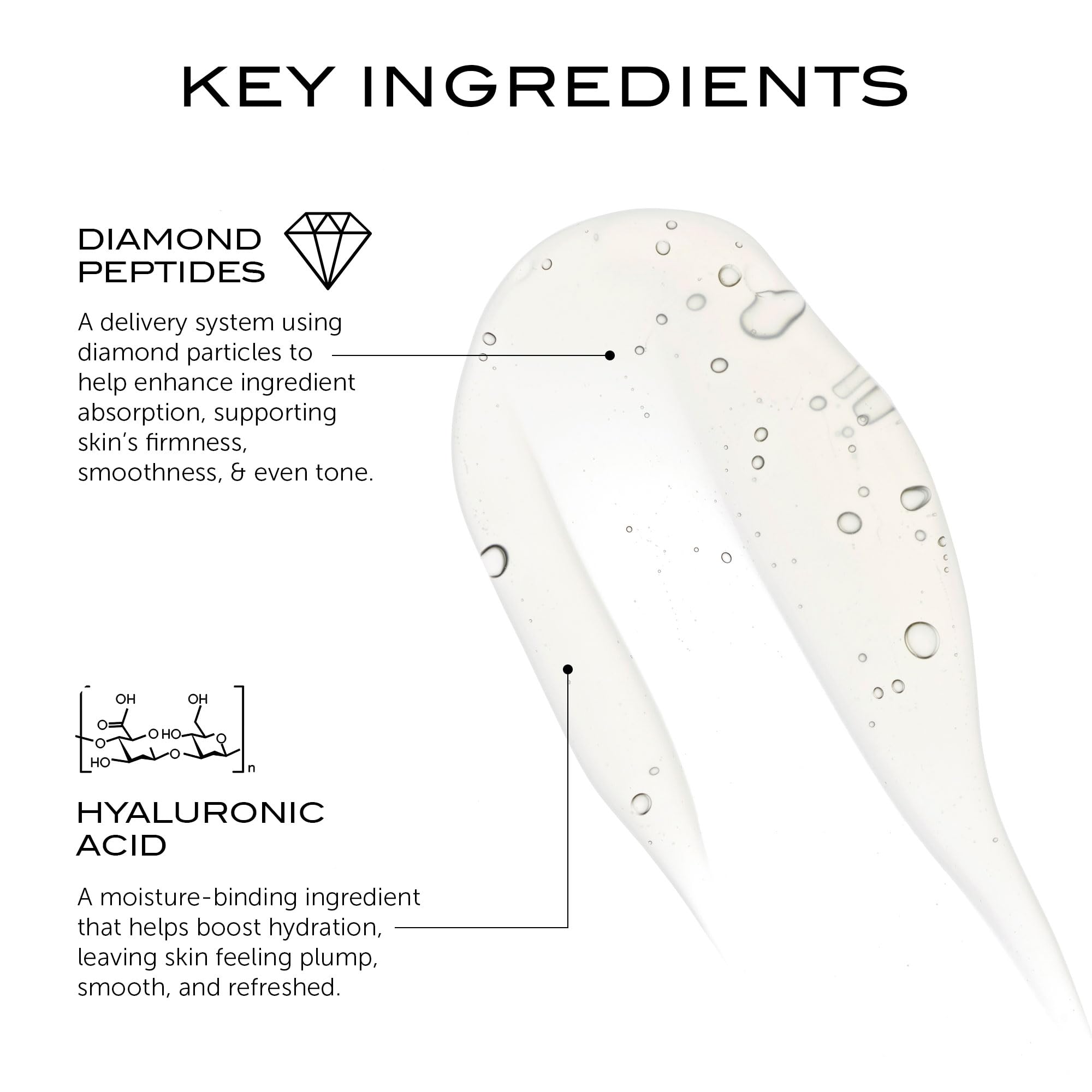111SKIN Black Diamond Contour Firming Mask | Overnight Hydration with Hyaluronic Acid & Diamond Peptides