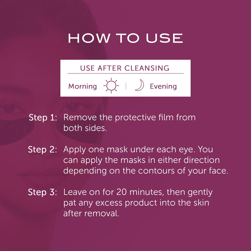 111SKIN Black Diamond Eye Mask – Hydrating Undereye Patches with Retinol, Hyaluronic Acid & Niacinamide (8 Pairs)