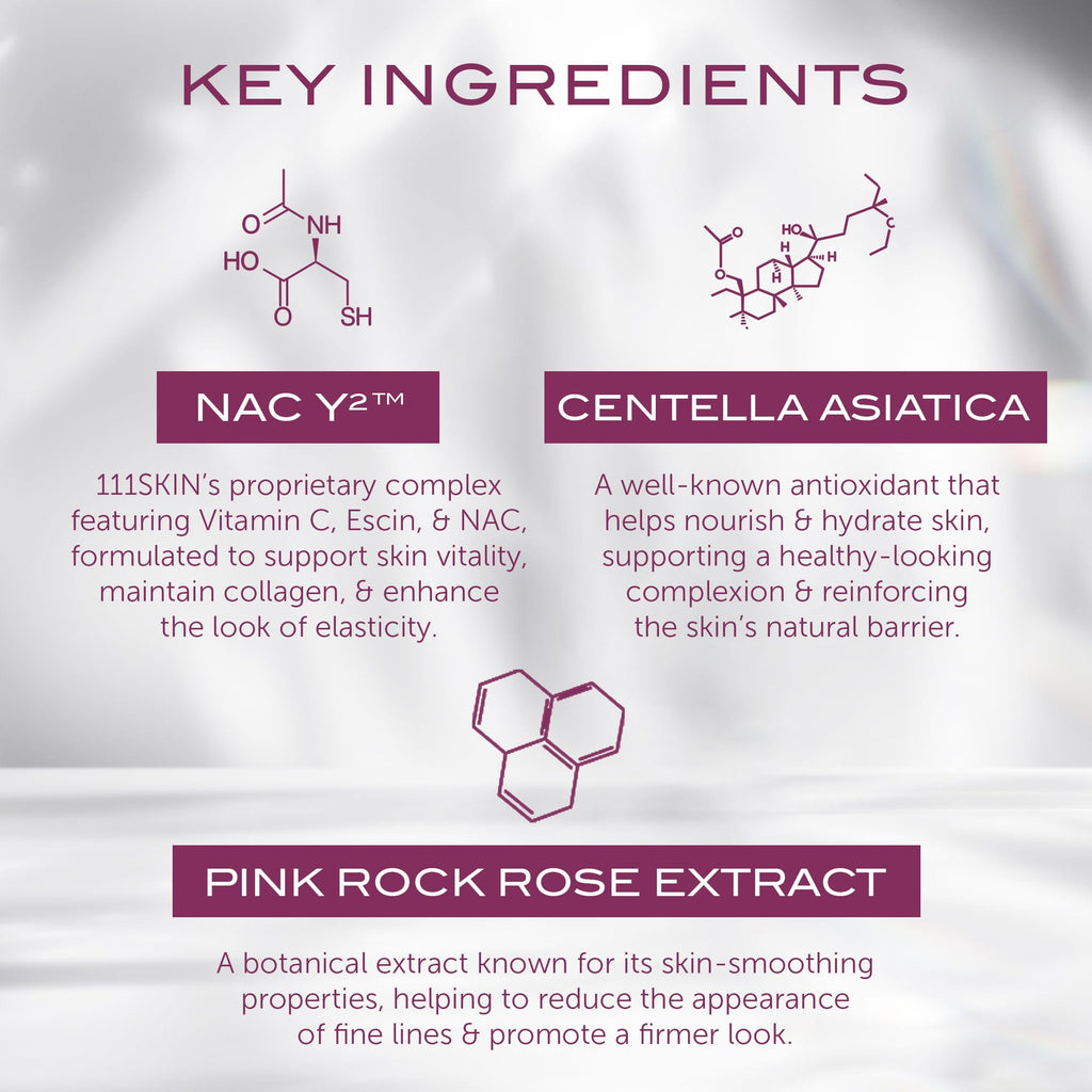 111SKIN Travel Size NAC Y2 Repair Serum – Fine Lines, Redness & Barrier Support | 0.5 fl oz