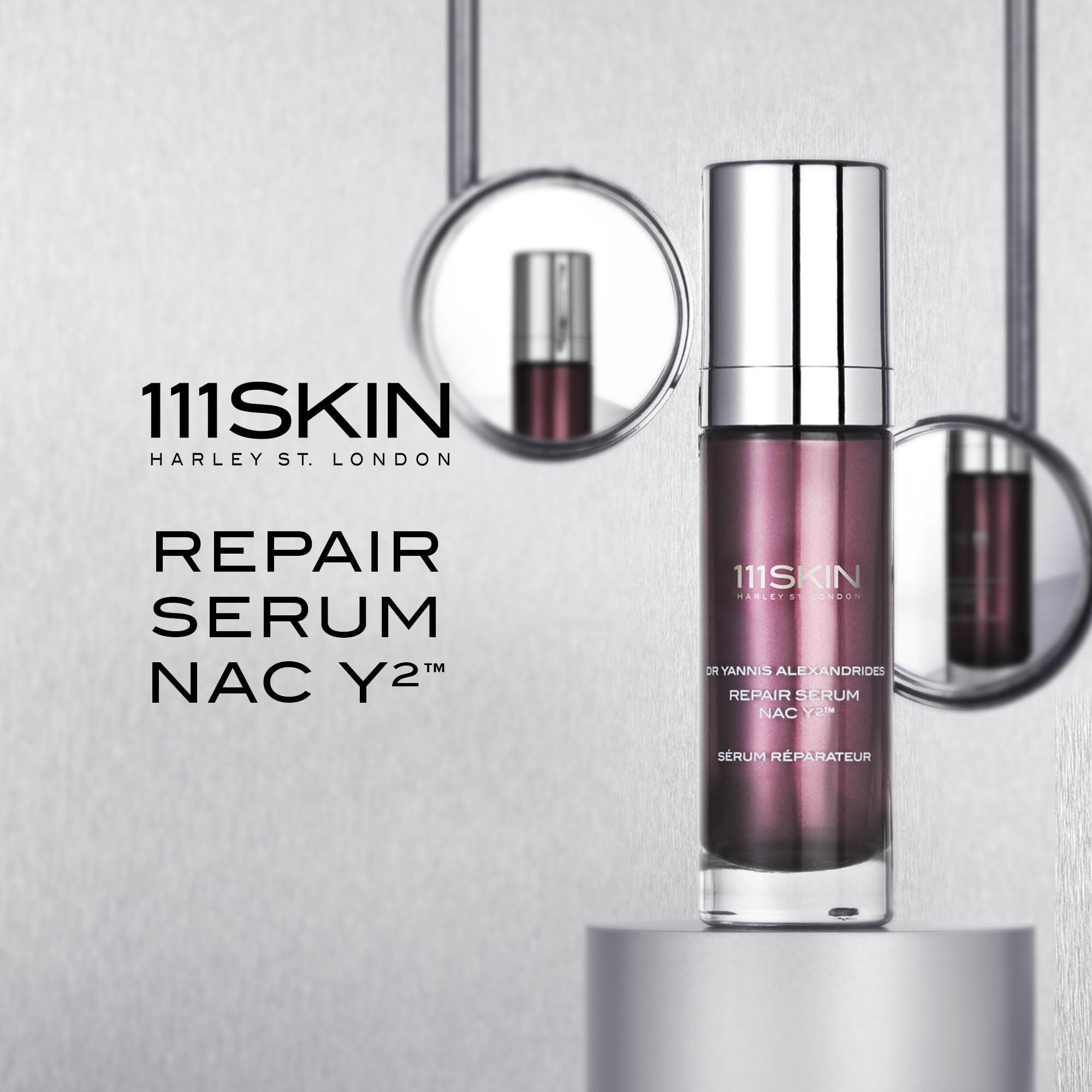 111SKIN Travel Size NAC Y2 Repair Serum – Fine Lines, Redness & Barrier Support | 0.5 fl oz