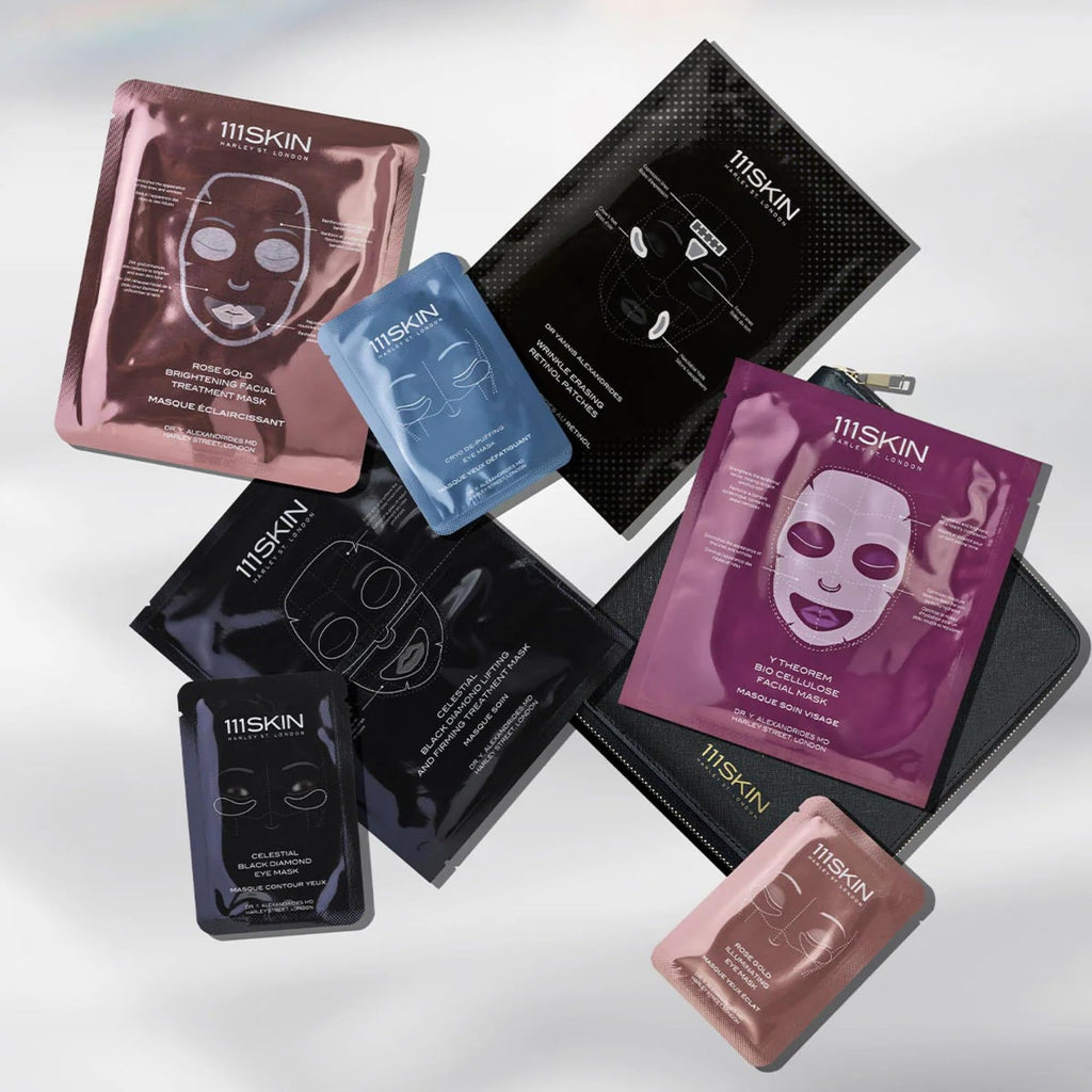 111SKIN Master Masking Planner – 7-Piece Luxury Face & Eye Mask Set for All Skin Types