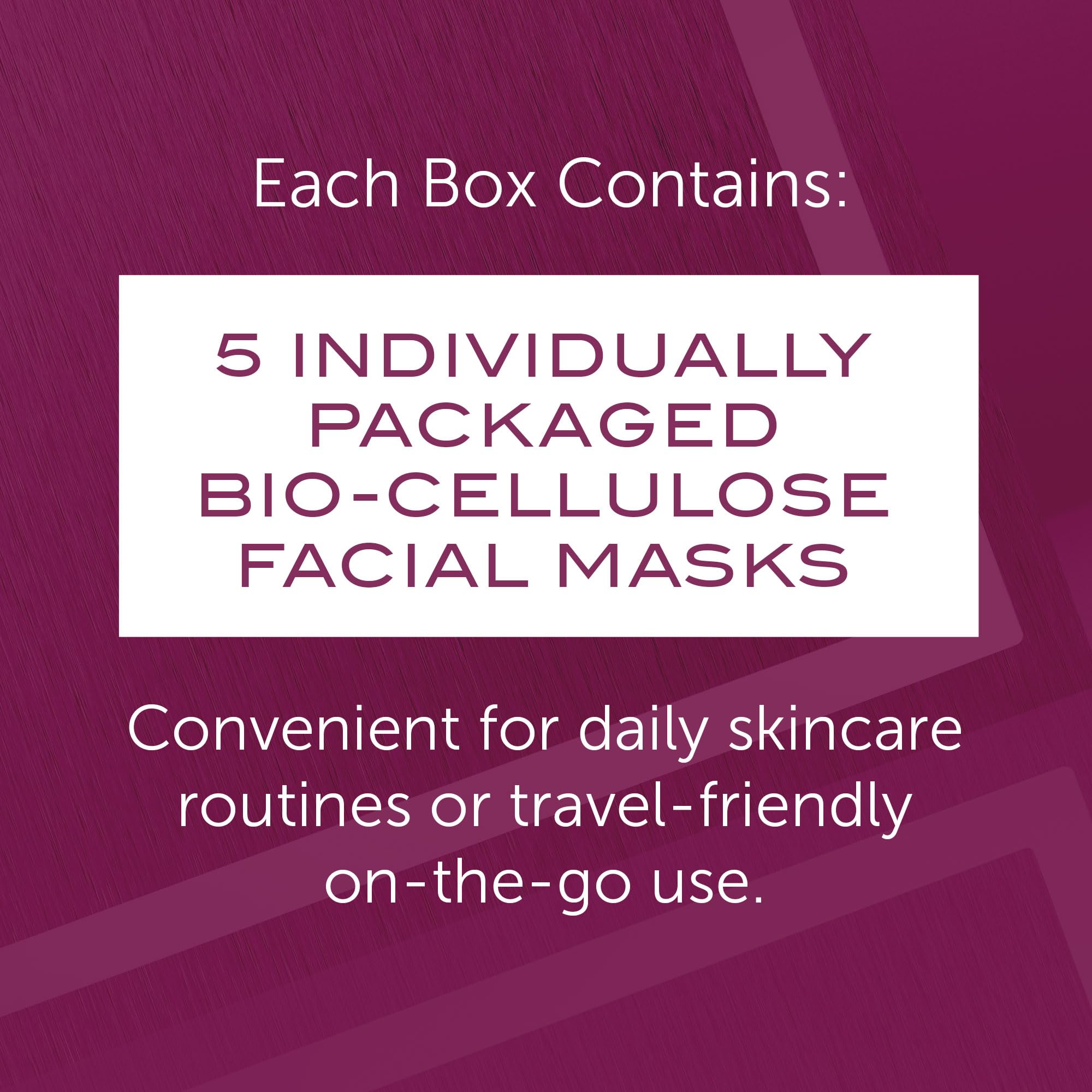 111SKIN Y Theorem Bio Cellulose Facial Mask – Hydrating NAC Y2, Centella Asiatica, All Skin Types (5x0.78 fl oz)