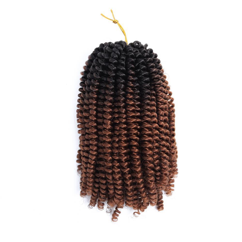 Colored Small Spring Curled Braiding Hair