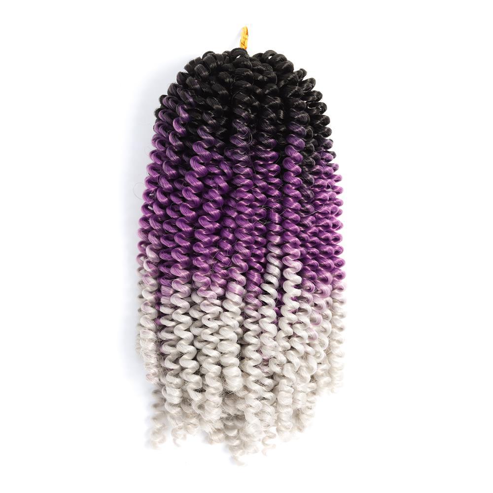 Colored Small Spring Curled Braiding Hair