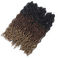 Curly Faux Locs Crochet Hair