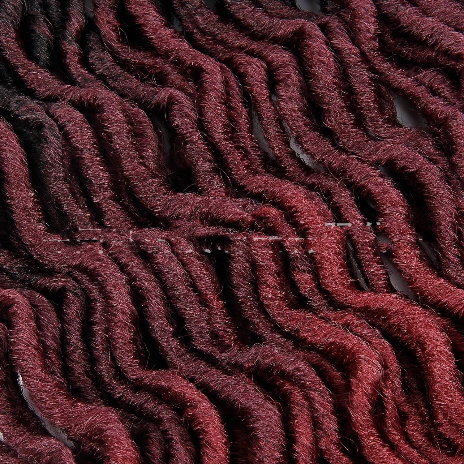 Curly Faux Locs Crochet Hair