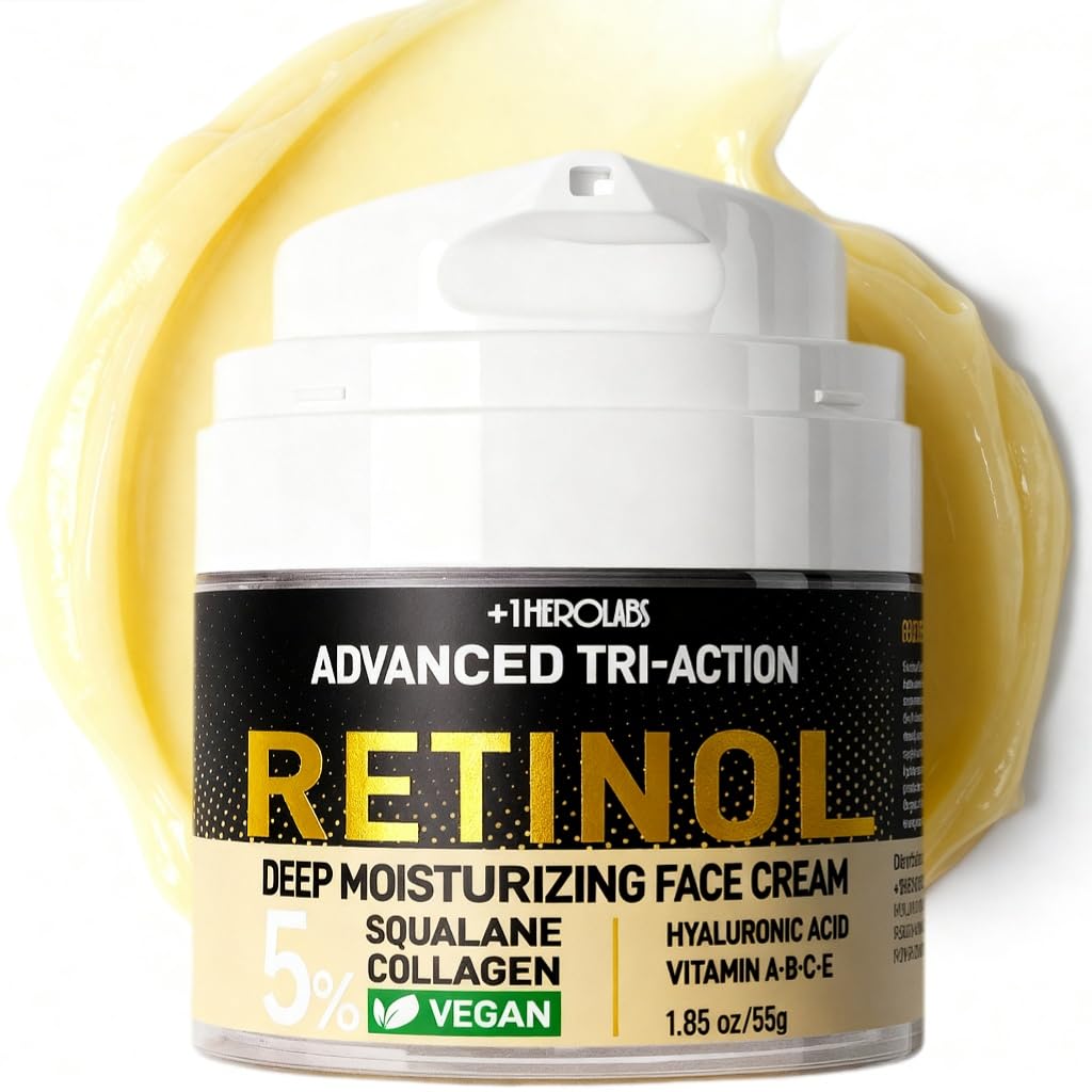 +1HEROLABS Retinol Moisturizer – Triple Retinol Anti-Aging Night Cream