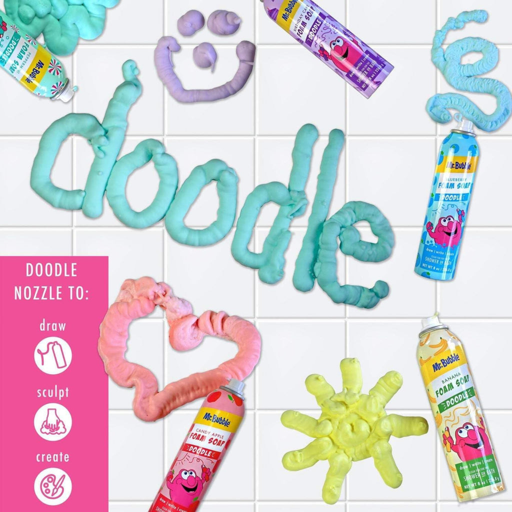 1MSR B'ubble Foam Soap Twin Pack – Rotating Colors & Scents, 8 oz Each (2-Pack)