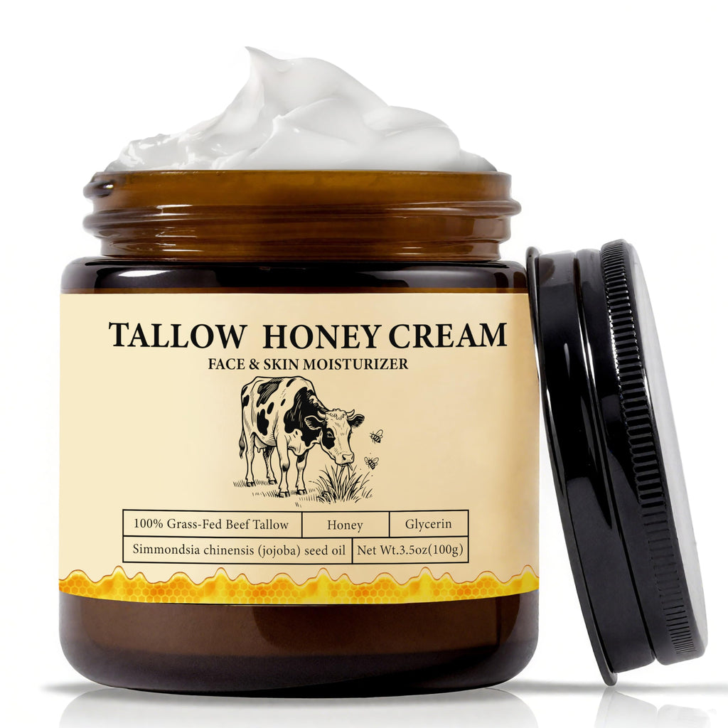 2Bmagic Beef Tallow Honey Skin Balm — All-Natural Body & Face Moisturizer