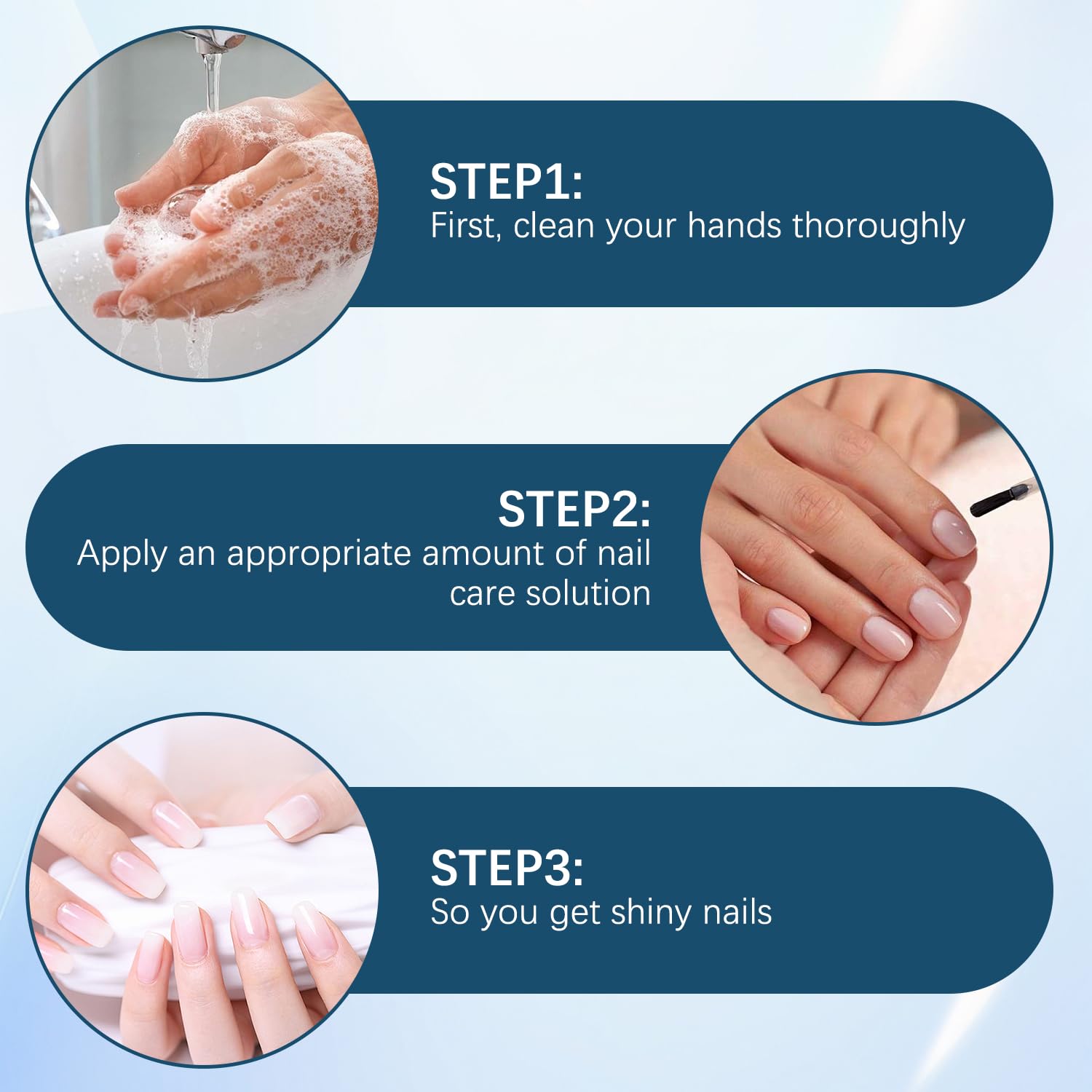 2Pacs 3 Days Nail Care – Keratin Amino Acid Formula for Hydrated, Strong Nails (16ml)