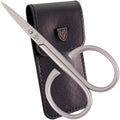 3 Swords Germany - Stainless Steel Curved Cuticle Scissors with Case | Strong Scissors for Strong People