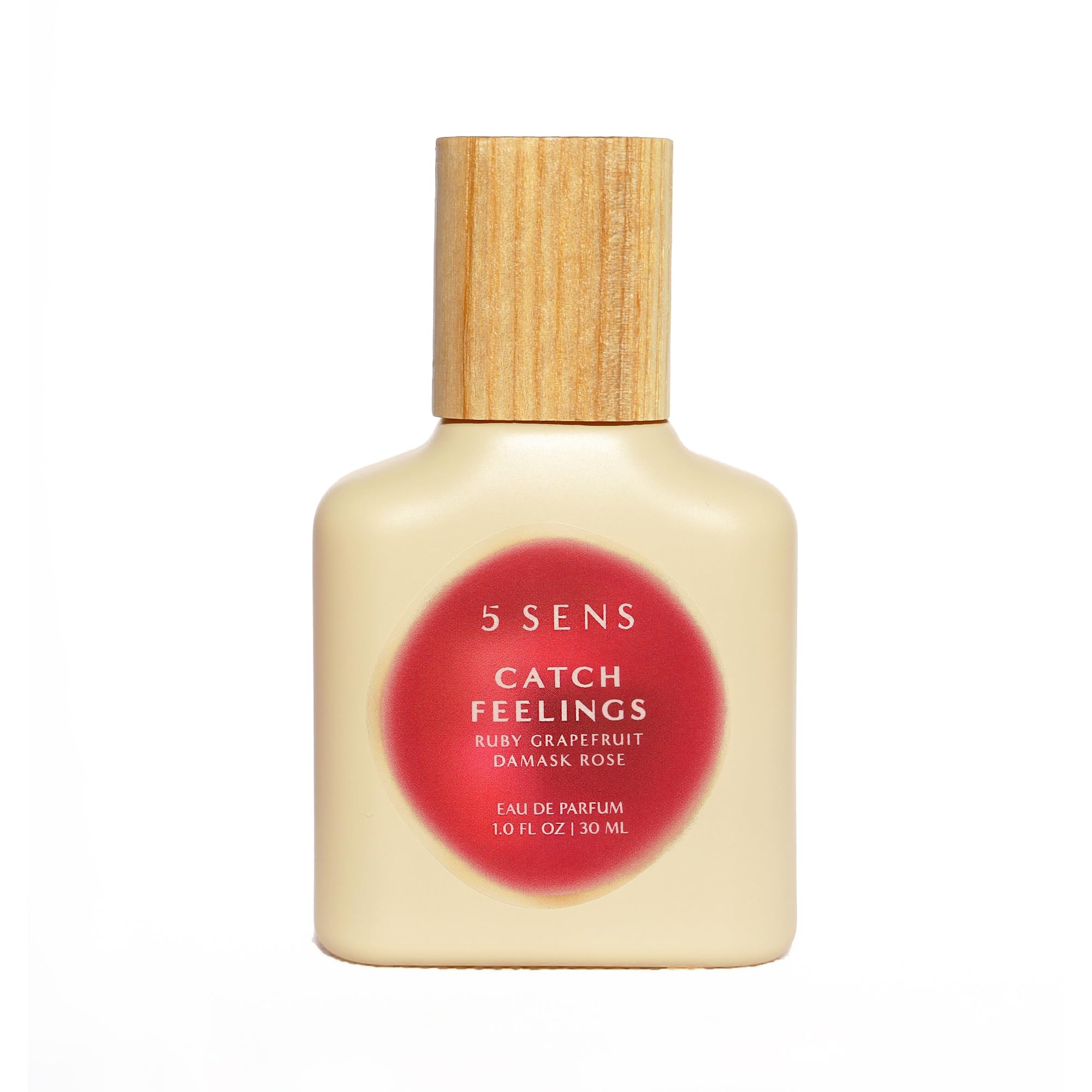 5 SENS Catch Feelings EDP (30 mL) – Vegan, Cruelty‑Free, Warm Floral with Lychee & Damask Rose