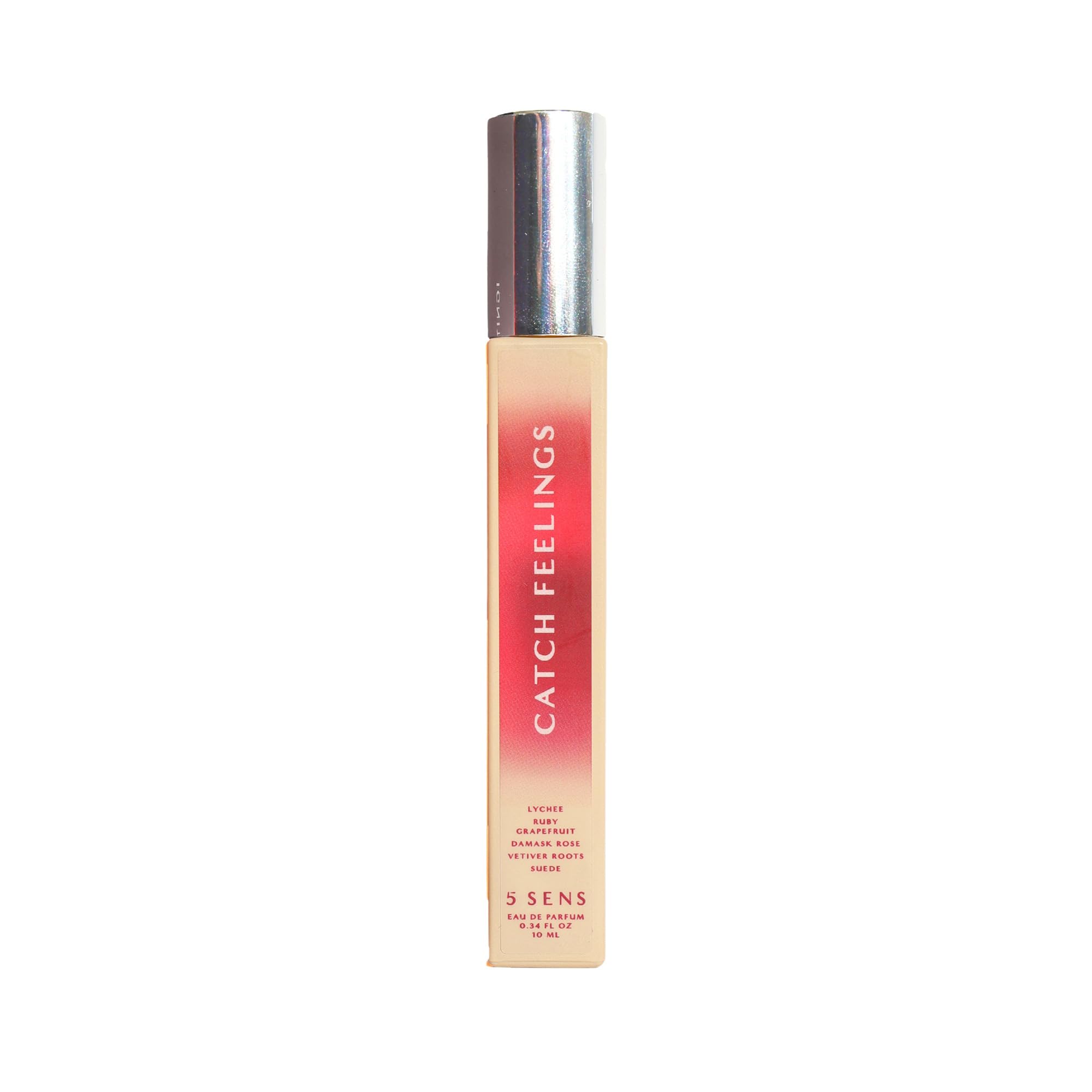 5 SENS Catch Feelings Eau de Parfum Travel Spray (10 mL) | Warm Floral, Vegan