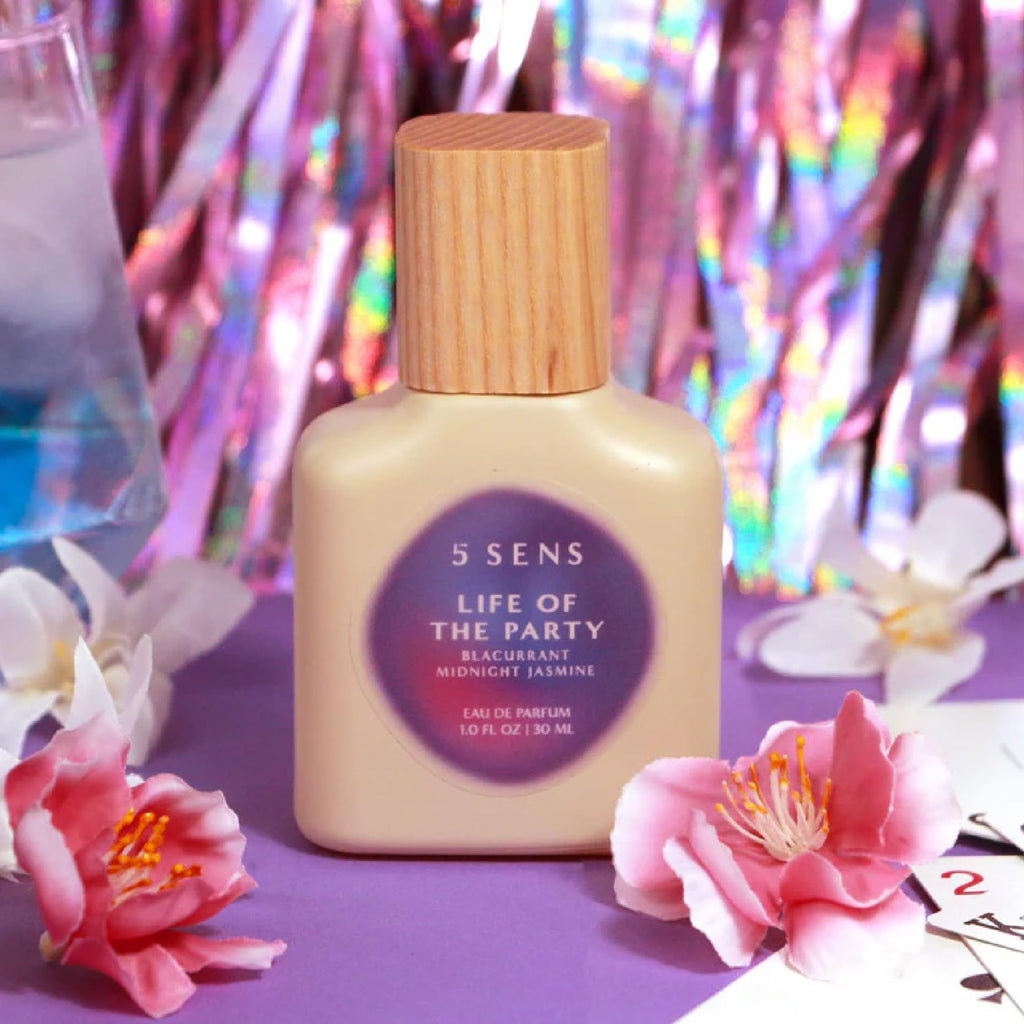 5 SENS Life of the Party Eau de Parfum (30 mL) – Clean, Long-Lasting, Fruity Floral