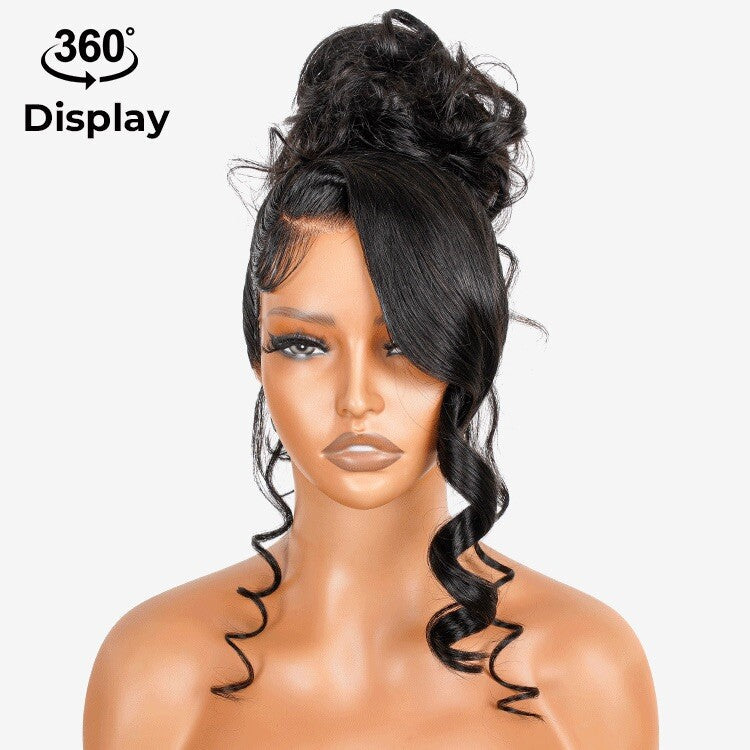 Chic Luxe Hair Glueless Ready To Wear 360 Lace Front Pre-Styled Wig | 100% Human Hair