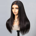 Chic Luxe Hair Straight Hair With Layers Shoulder Length Glueless HD Lace Wig | 100% Human Hair | 250% Density
