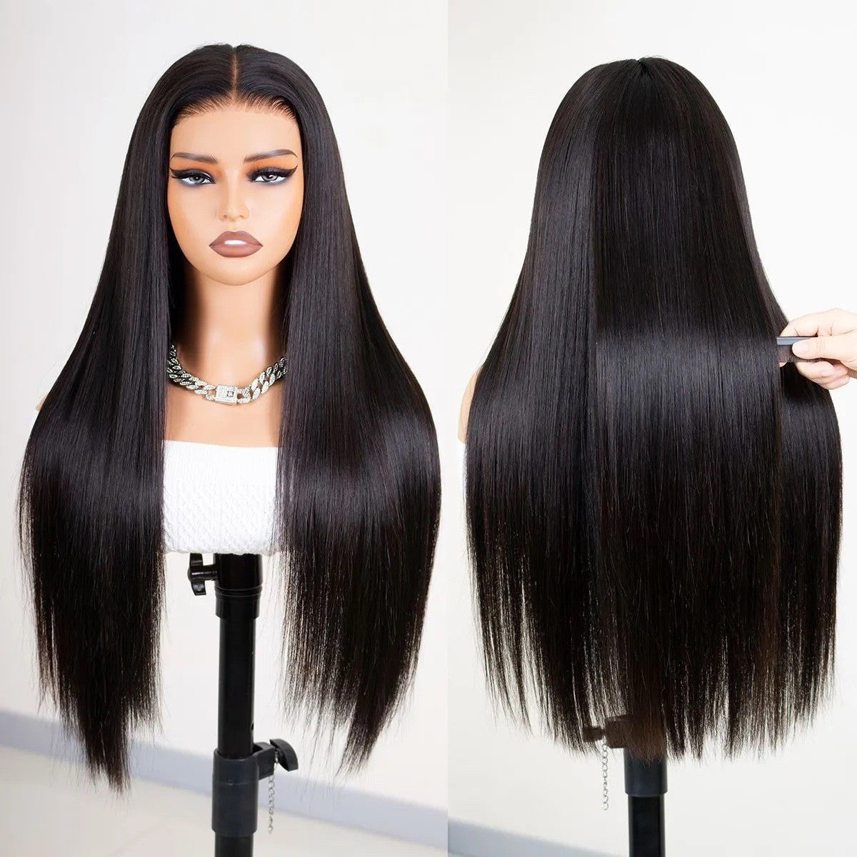 Bone Straight Lace Front Wig