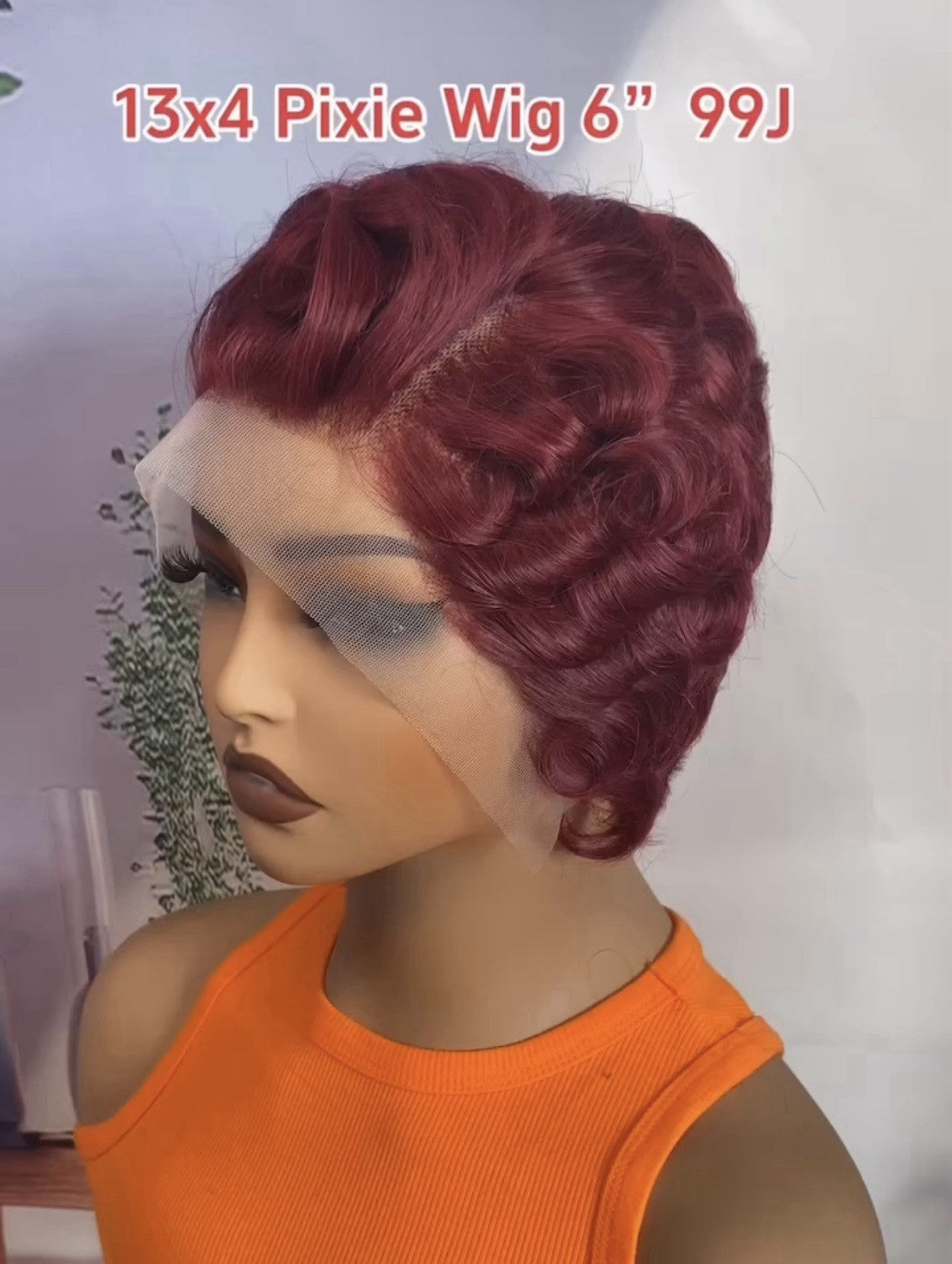 Chic Luxe Hair Pixie Cut Pre-Styled Ready To Wear Short Wig | 100% Human Hair