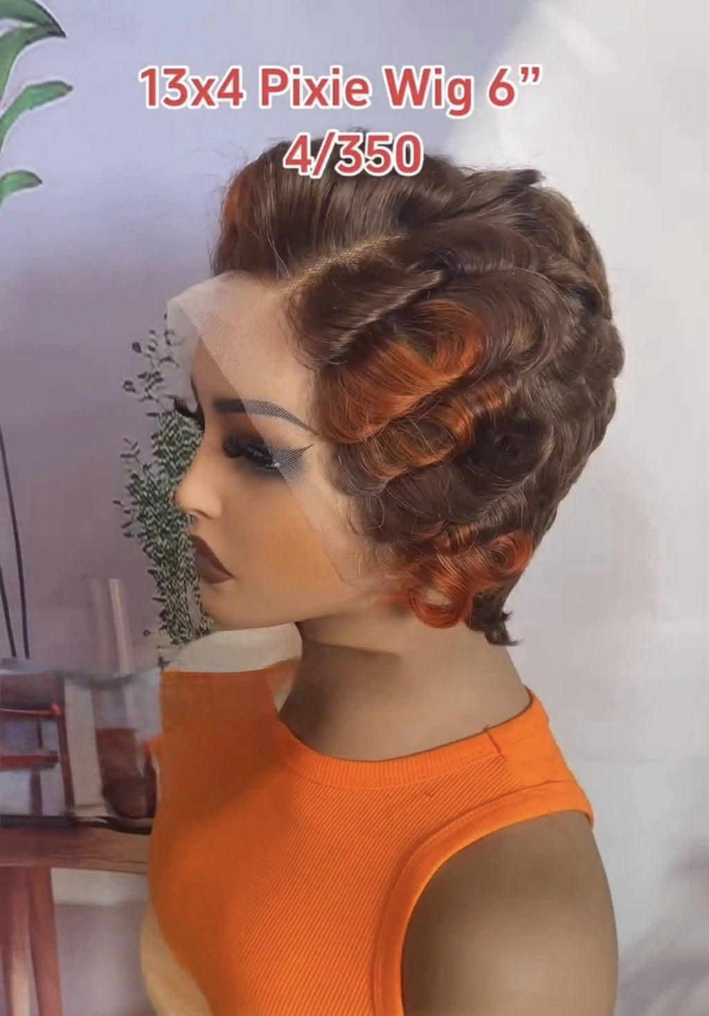 Chic Luxe Hair Pixie Cut Pre-Styled Ready To Wear Short Wig | 100% Human Hair
