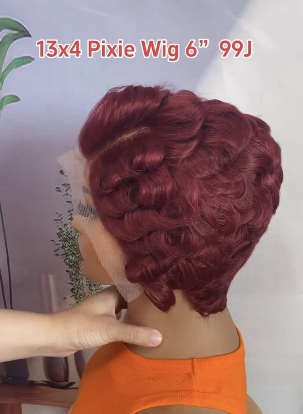 Chic Luxe Hair Pixie Cut Pre-Styled Ready To Wear Short Wig | 100% Human Hair