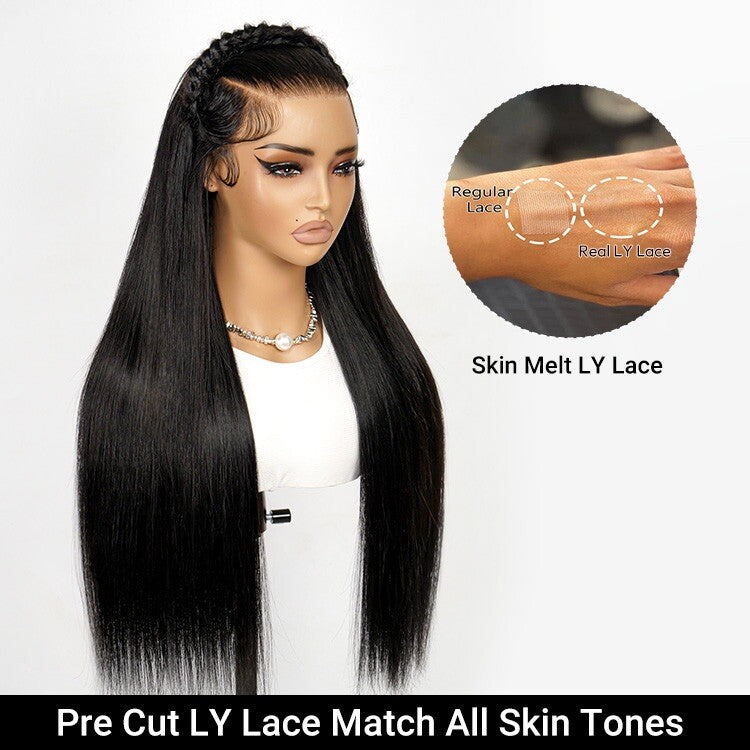Chic Luxe Hair Glueless Pre-Styled Pre-Cut Lace Ready To Wear Deep Wave Wig | 100% Human Hair