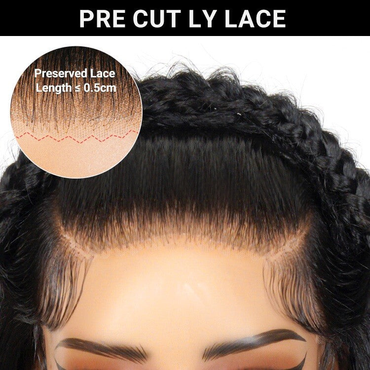 Chic Luxe Hair Glueless Pre-Styled Pre-Cut Lace Ready To Wear Deep Wave Wig | 100% Human Hair