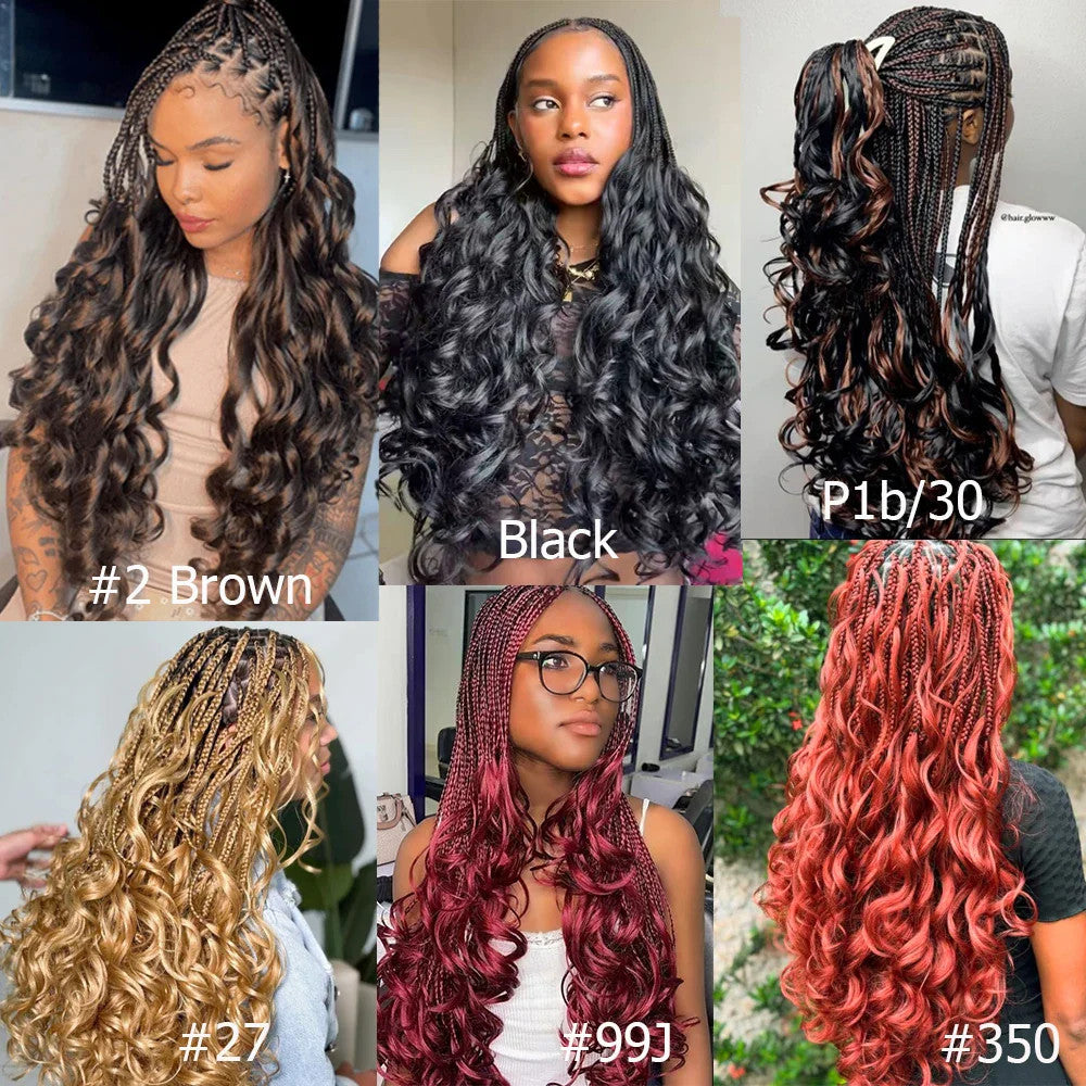 French Curls Loose Wave Braiding Hair