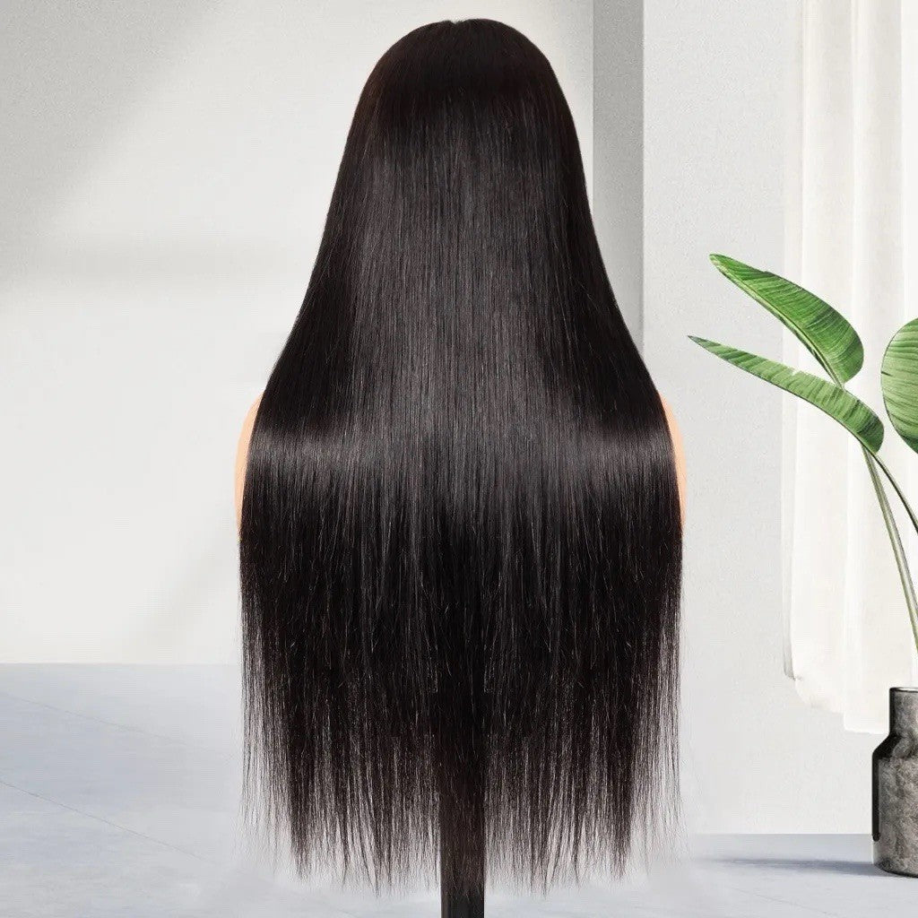 Chic Luxe Hair Straight 6×5 Pre-Cut Lace Glueless Ready To Go Bone Straight Wig | 100% Human Hair | 250% Density