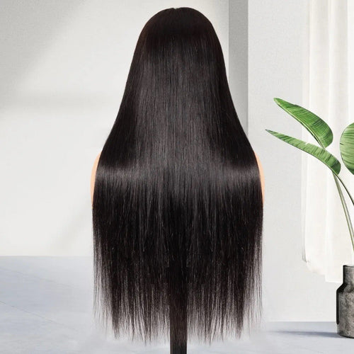 Chic Luxe Hair Straight 6×5 Pre-Cut Lace Glueless Ready To Go Bone Straight Wig | 100% Human Hair | 250% Density