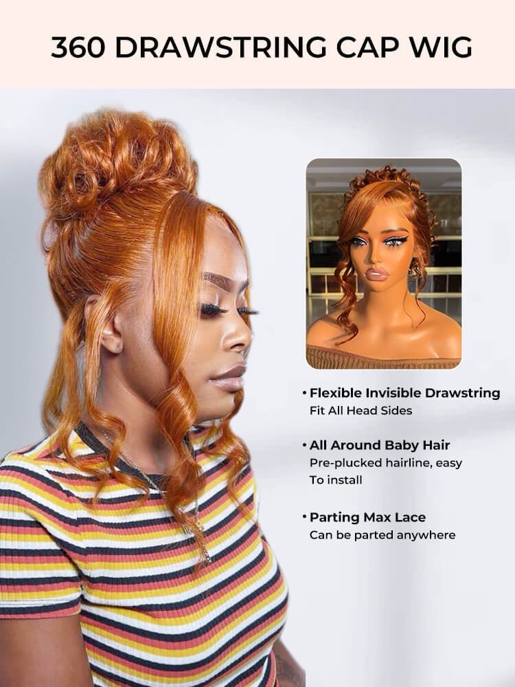 Chic Luxe Hair Glueless Ready To Wear 360 Lace Front Pre-Styled Wig | 100% Human Hair