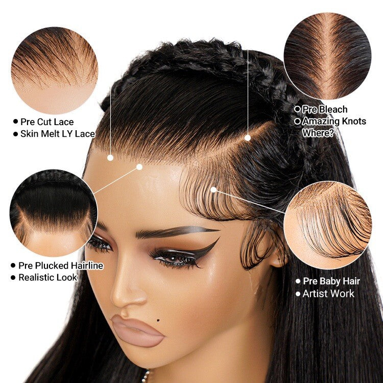Chic Luxe Hair Glueless Pre-Styled Pre-Cut Lace Ready To Wear Deep Wave Wig | 100% Human Hair