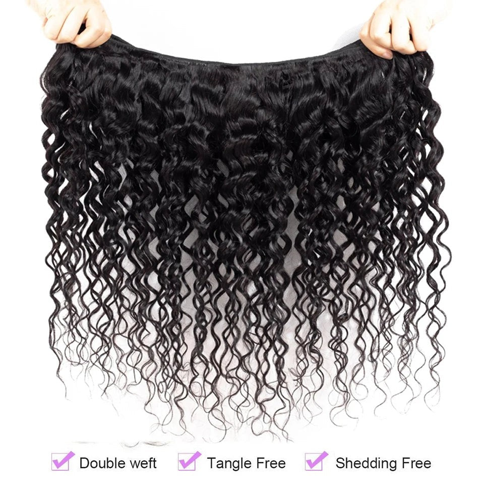 Water Wave Deep Wave Natural Black Bundles