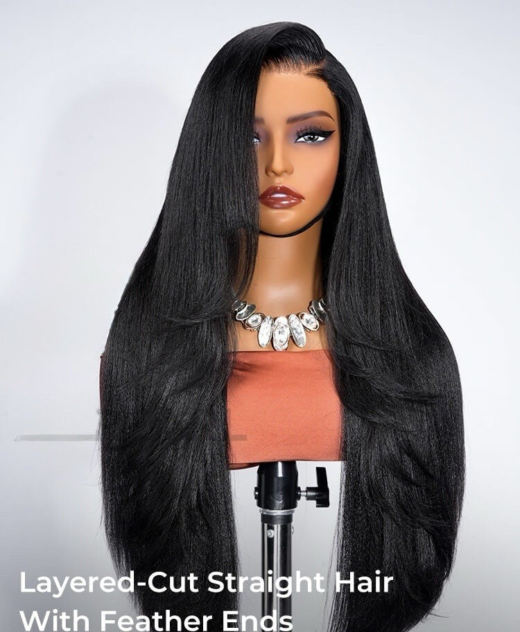 Light Yaki Straight Lace Wig