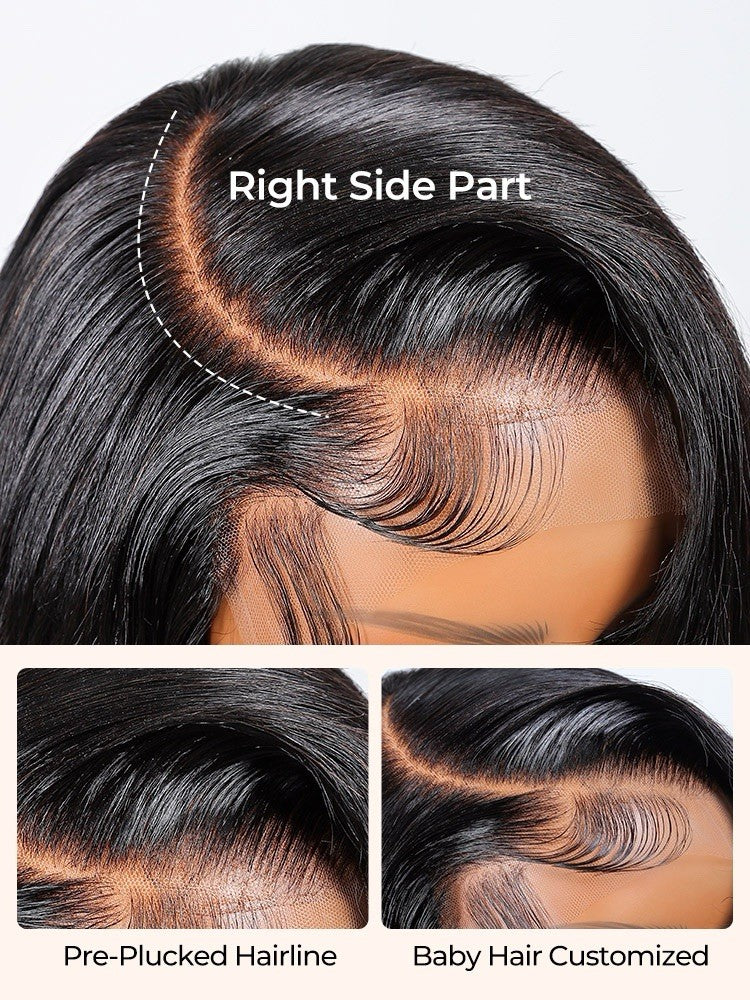 Chic Luxe Hair Glueless Side Part Wavy Hairstylist Customized Pre-Styled Ready To Wear Wig | 100% Human Hair | 250%