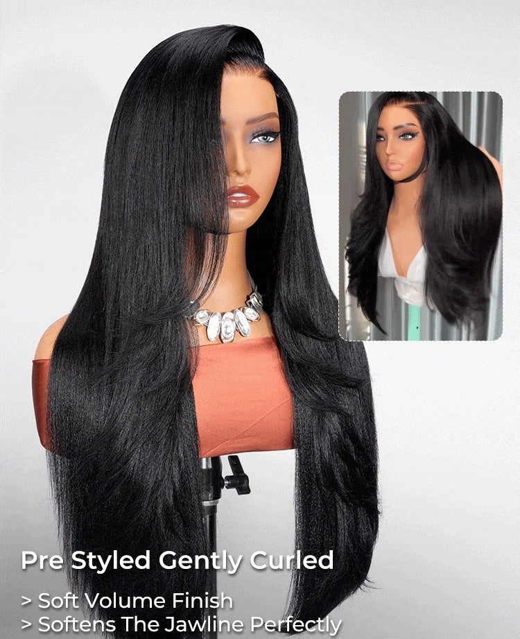 Light Yaki Straight Lace Wig
