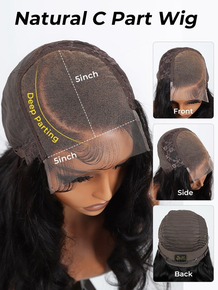 Chic Luxe Hair Glueless Side Part Wavy Hairstylist Customized Pre-Styled Ready To Wear Wig | 100% Human Hair | 250%