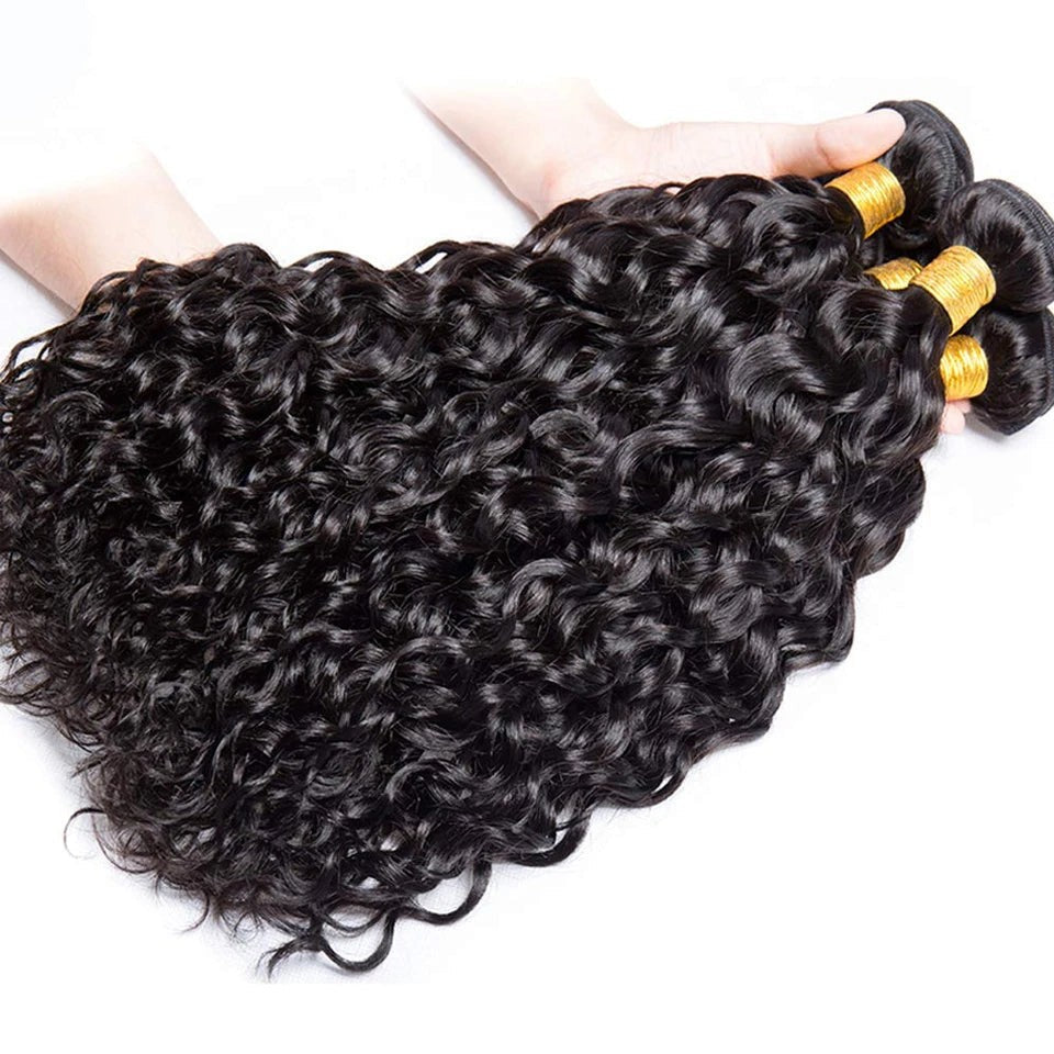 Water Wave Deep Wave Natural Black Bundles